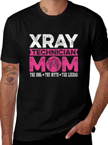 X-Ray Technician Mom Graphic T-Shirt