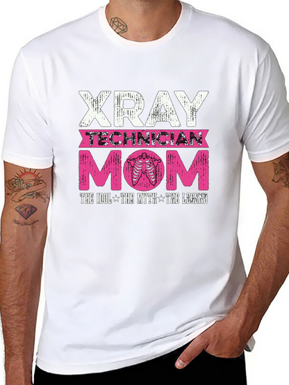 X-Ray Technician Mom Graphic T-Shirt