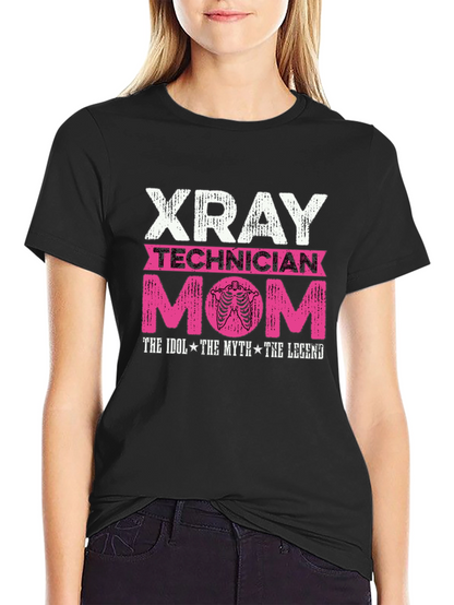 X-Ray Technician Mom Graphic T-Shirt
