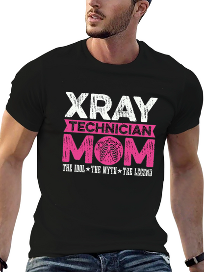 X-Ray Technician Mom Graphic T-Shirt