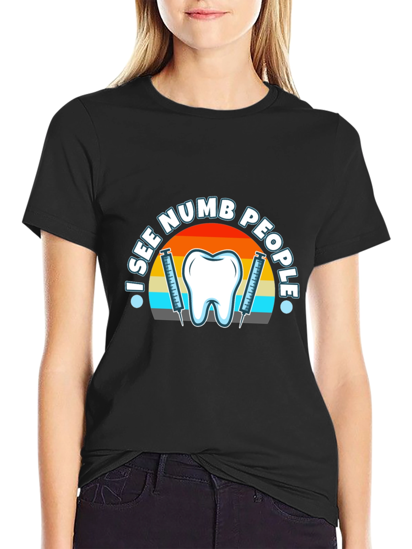 I See Numb People Dental T-Shirt