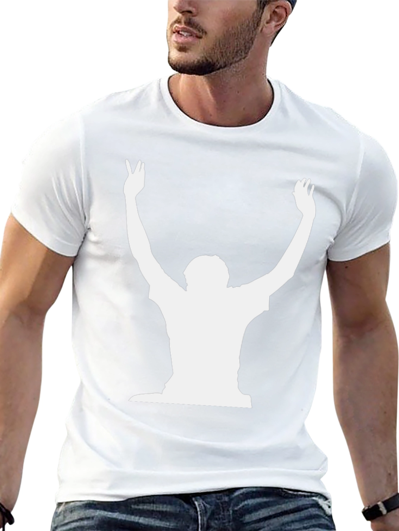 Silhouette Graphic Tee - Bold Style