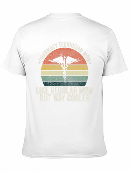 Pharmacy Technician Mom Graphic T-Shirt