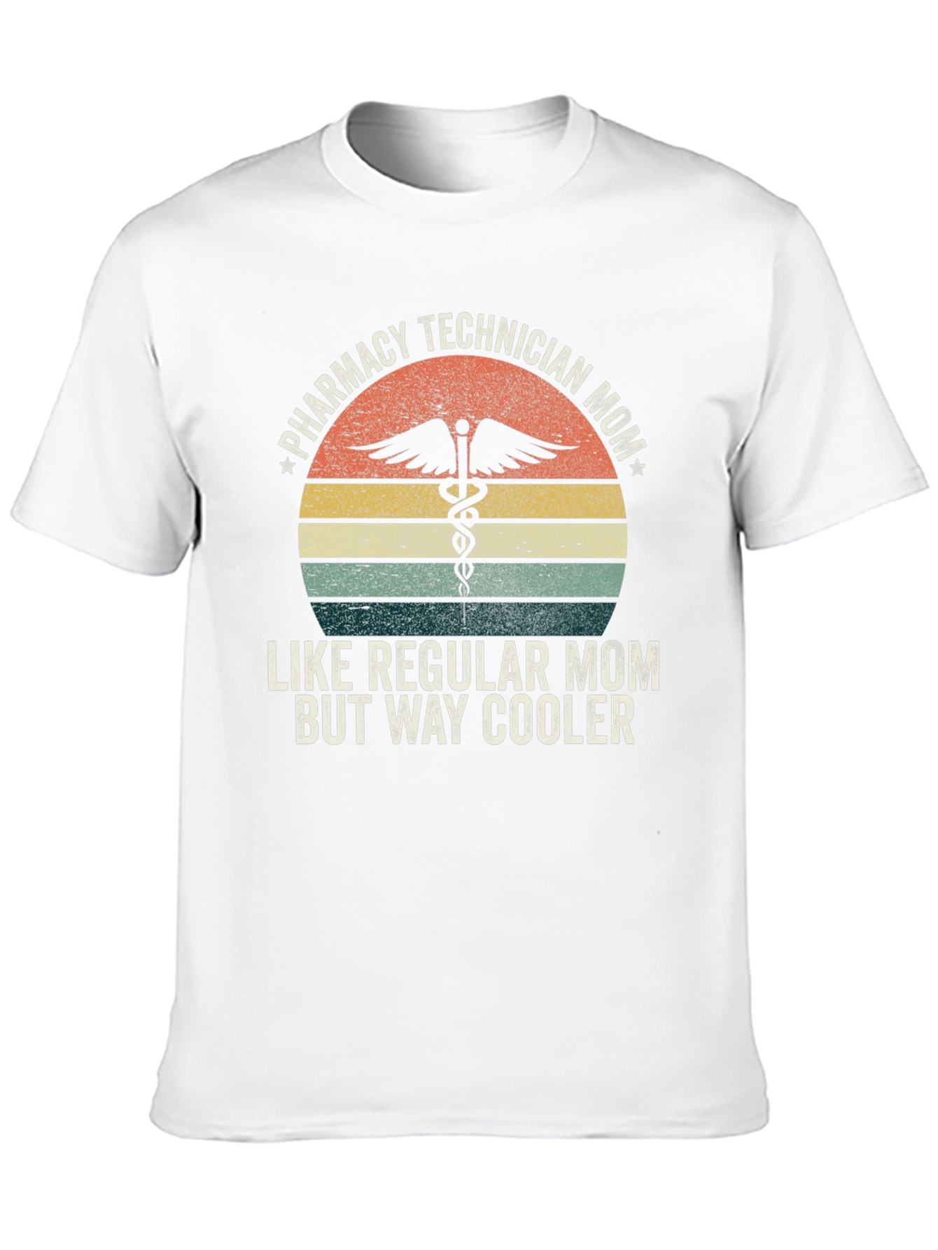 Pharmacy Technician Mom Graphic T-Shirt