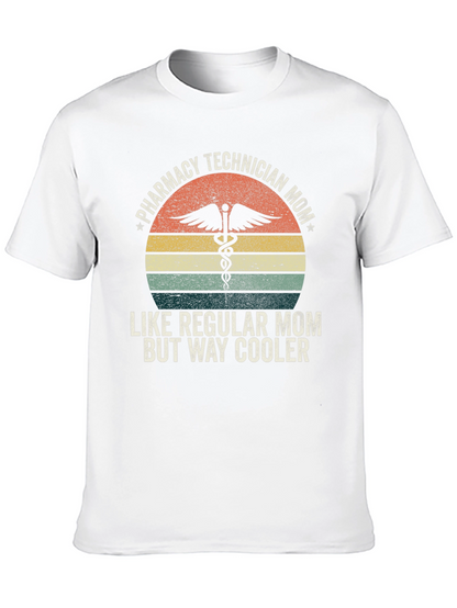 Pharmacy Technician Mom Graphic T-Shirt