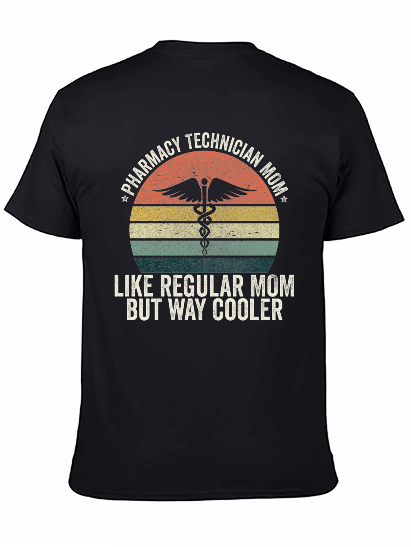 Pharmacy Technician Mom Graphic T-Shirt