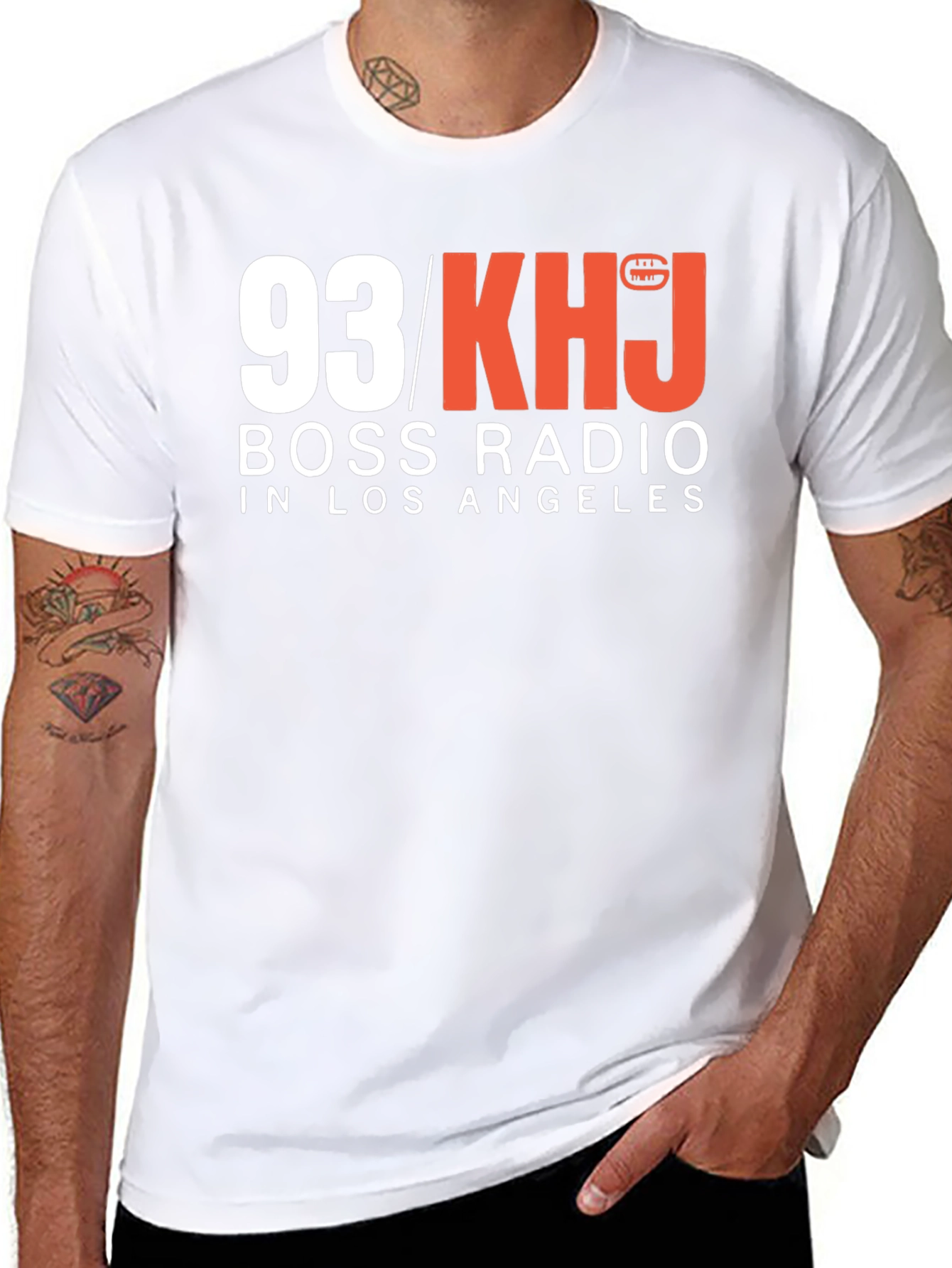 93 KHJ Boss Radio Los Angeles T-Shirt