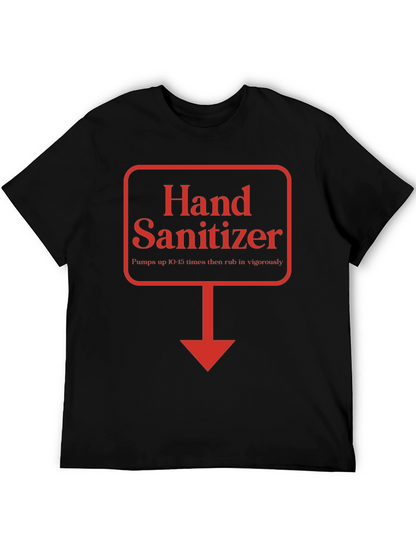 Hand Sanitizer Funny Directions T-Shirt