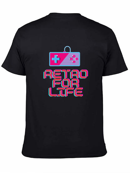 Retro For Life T-Shirt - Gamer Edition