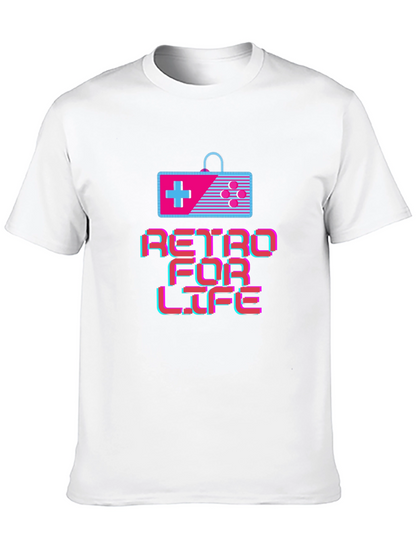 Retro For Life T-Shirt - Gamer Edition