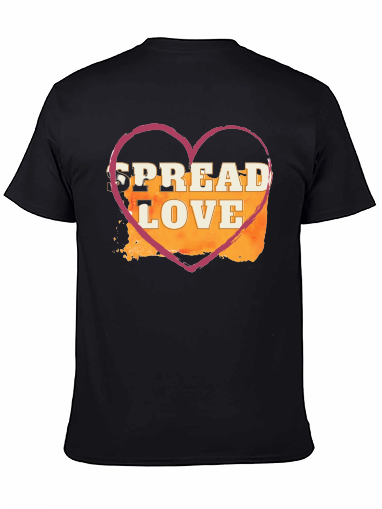 Spread Love T-Shirt - Heart Graphic Tee