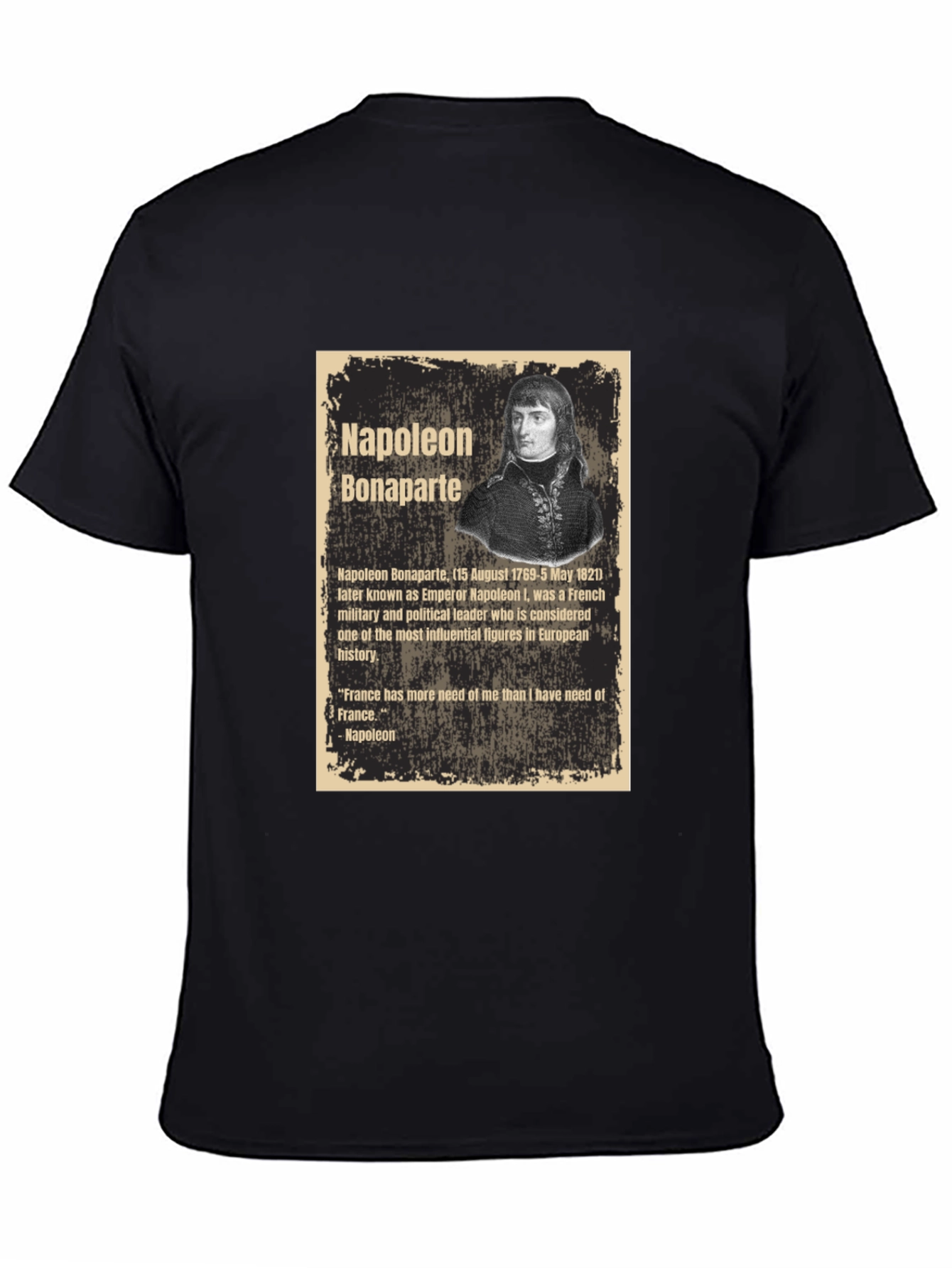 Napoleon Bonaparte Graphic T-Shirt