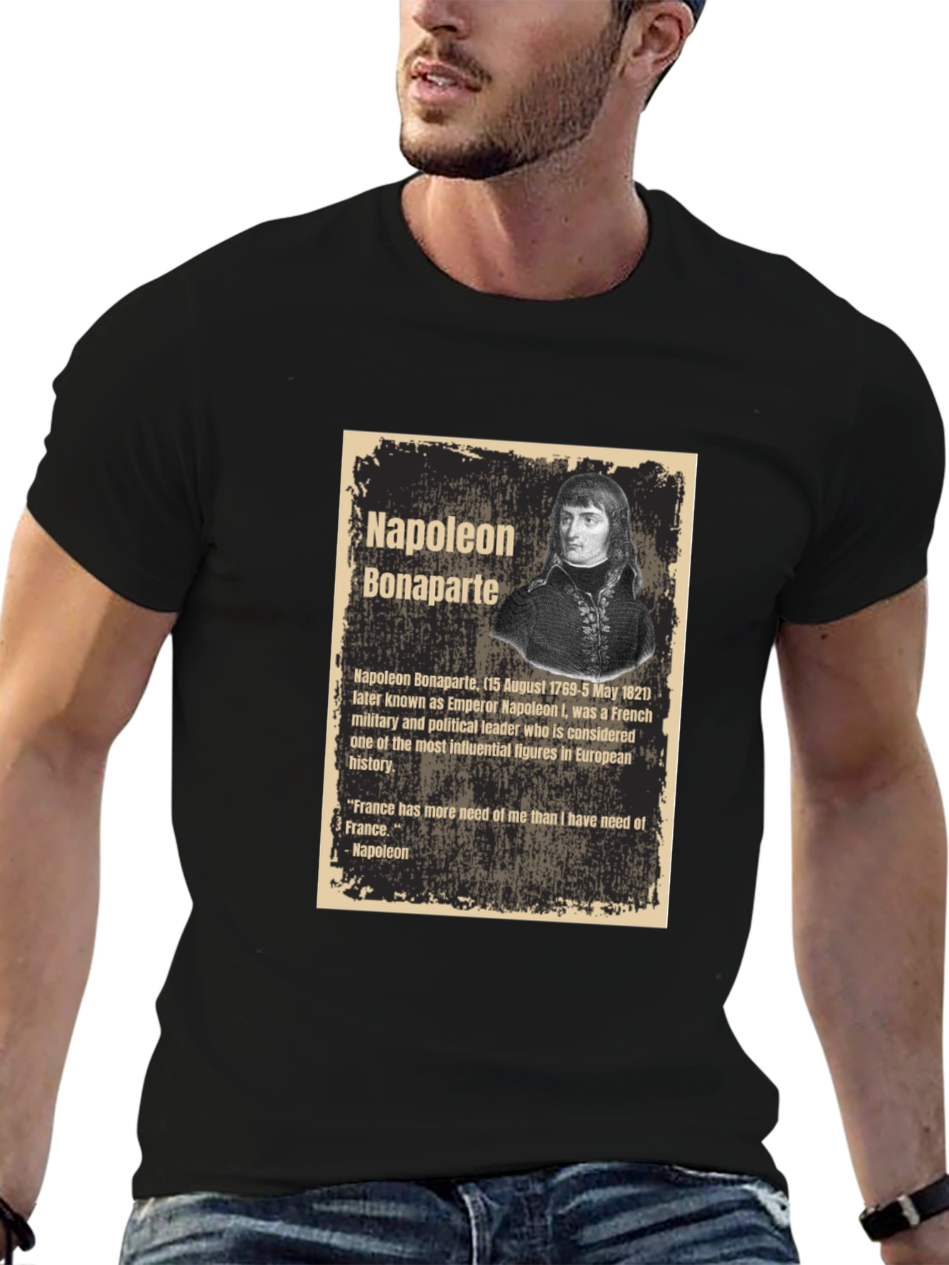 Napoleon Bonaparte Graphic T-Shirt