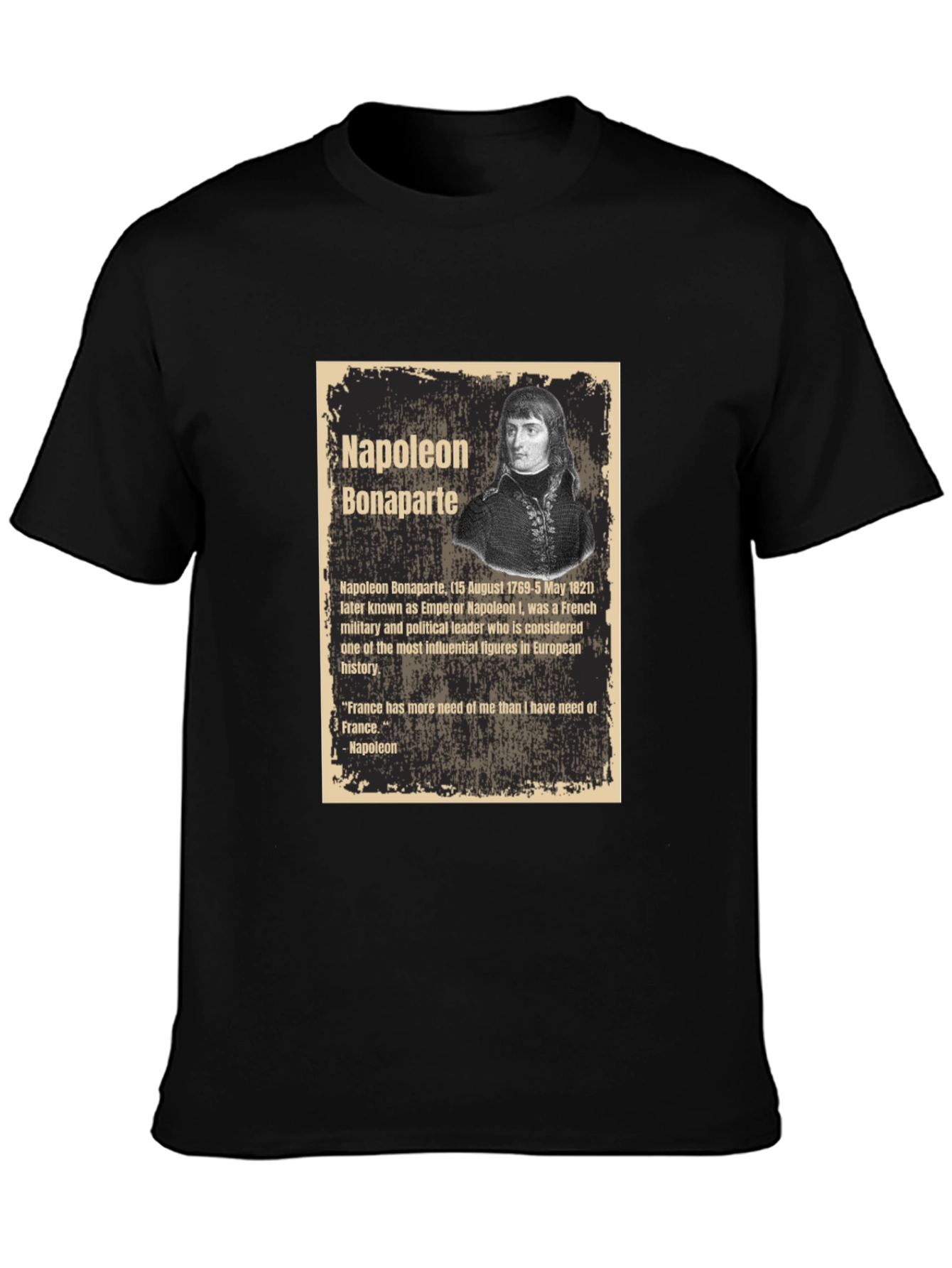 Napoleon Bonaparte Graphic T-Shirt