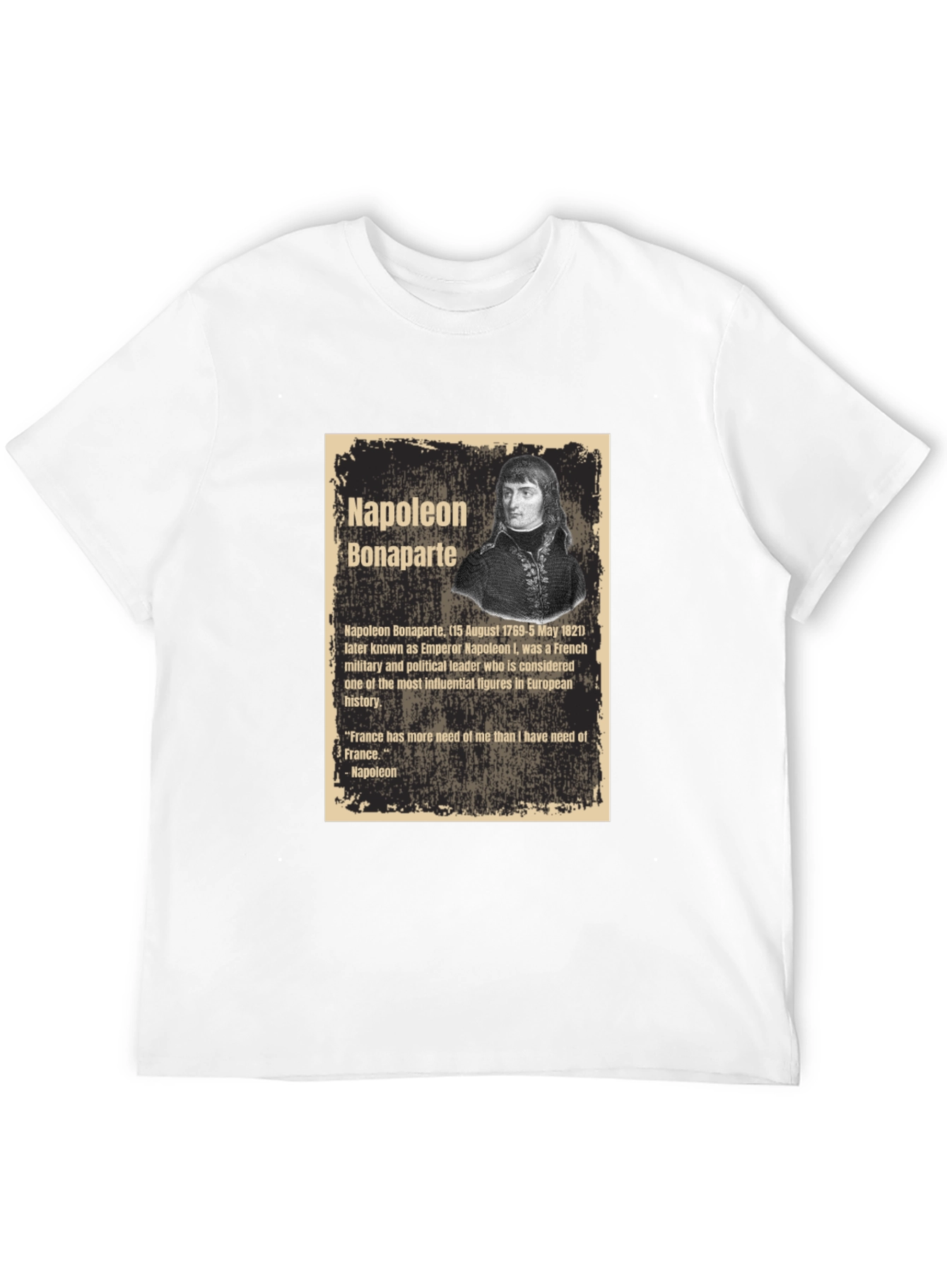 Napoleon Bonaparte Graphic T-Shirt
