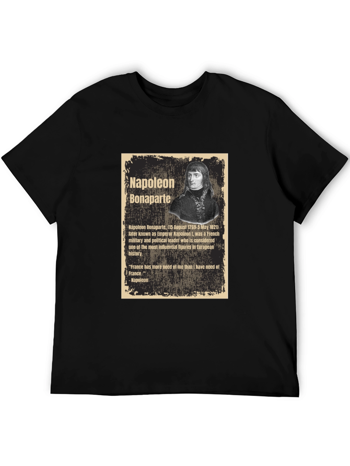 Napoleon Bonaparte Graphic T-Shirt