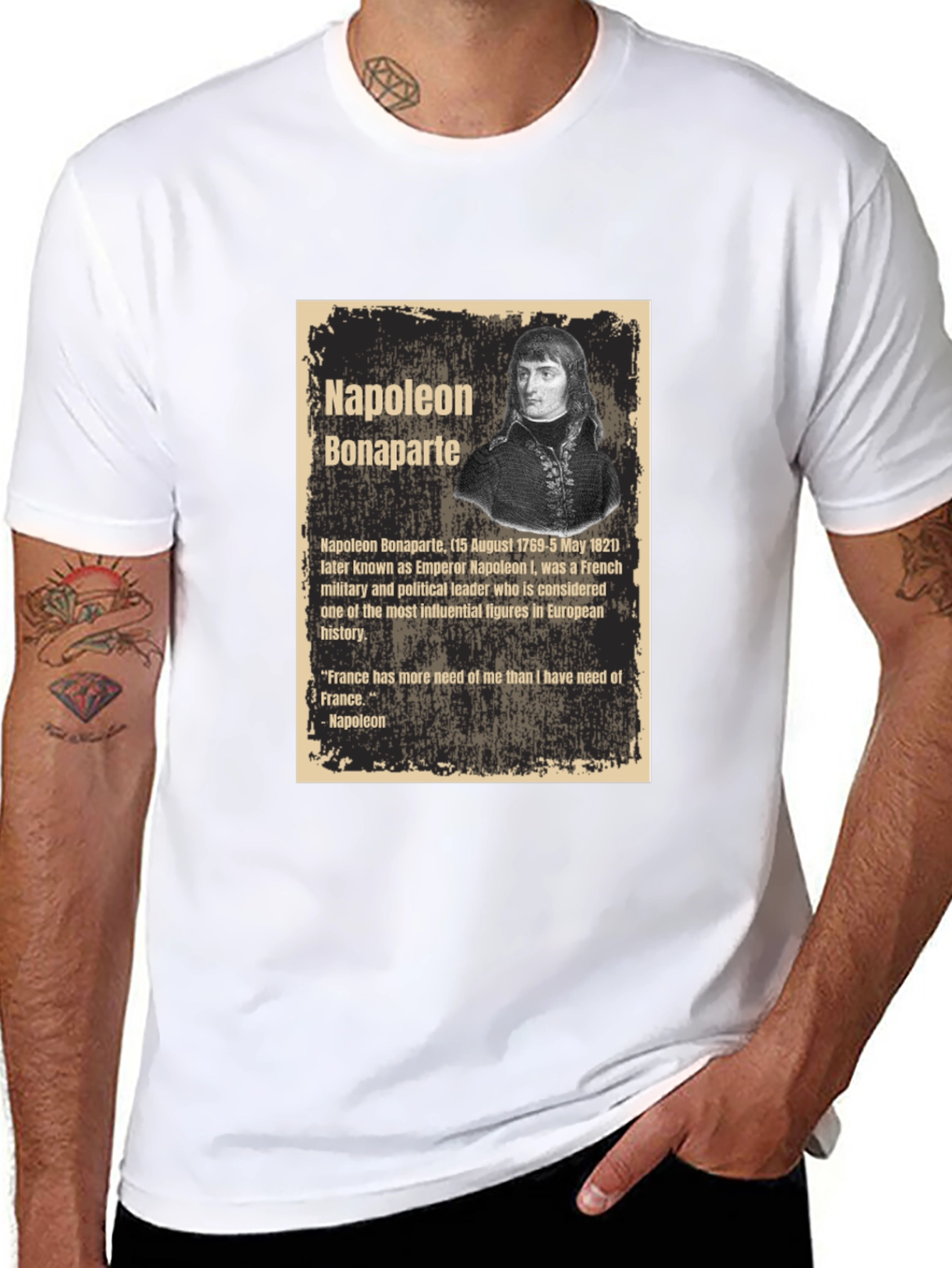 Napoleon Bonaparte Graphic T-Shirt
