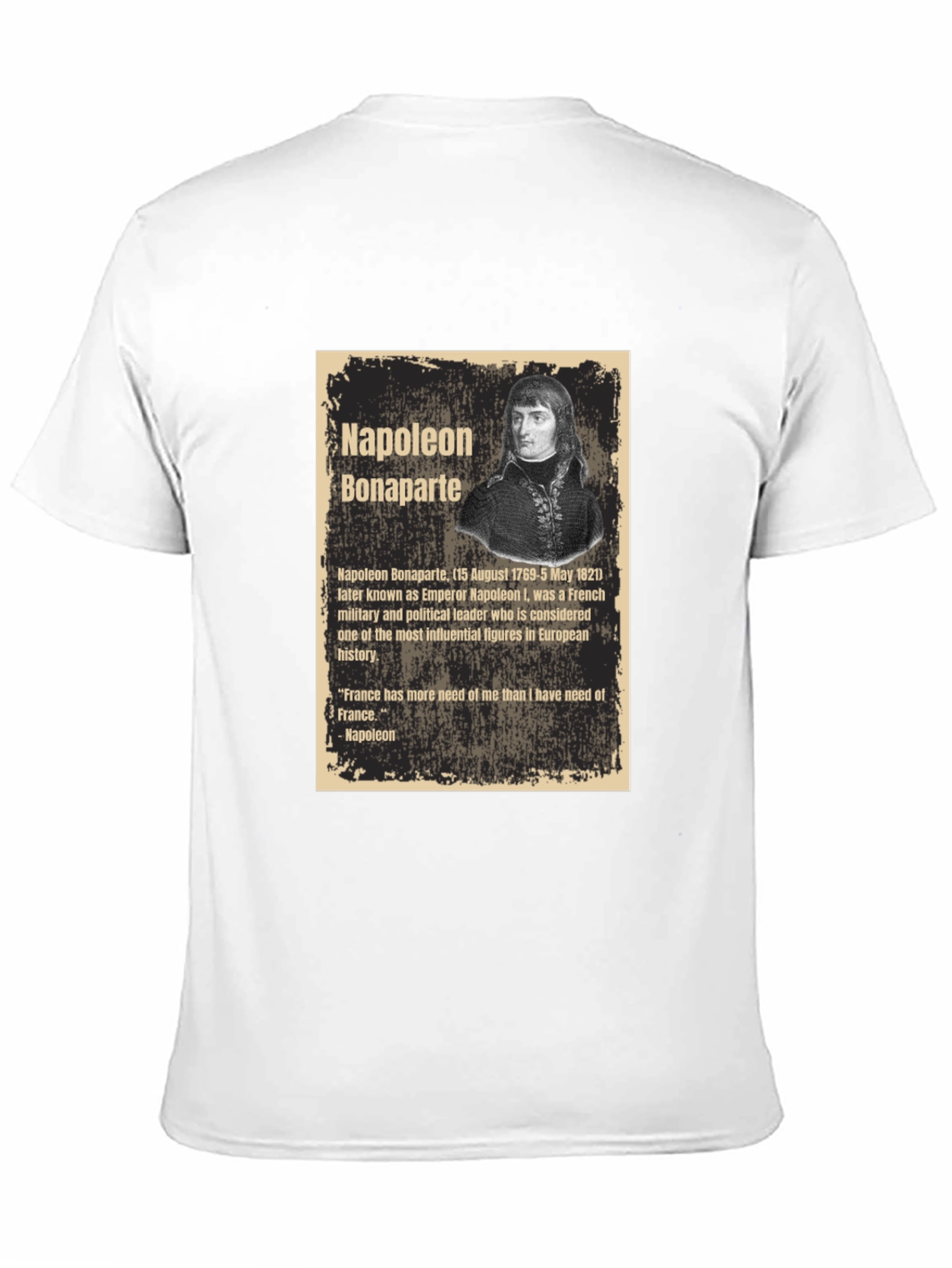 Napoleon Bonaparte Graphic T-Shirt