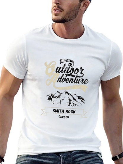 Outdoor Adventure Smith Rock Oregon Graphic Tee