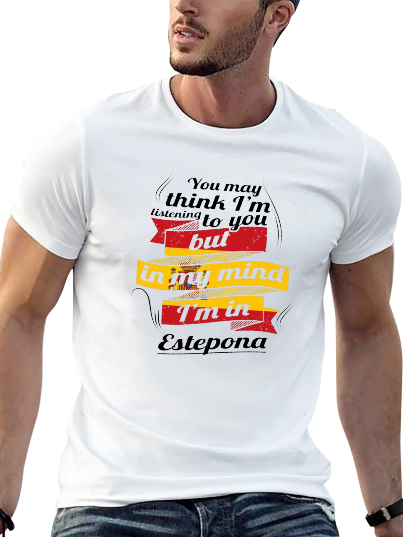 Funny Estepona Spain Mind T-Shirt - Travel Souvenir
