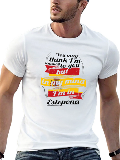 Funny Estepona Spain Mind T-Shirt - Travel Souvenir