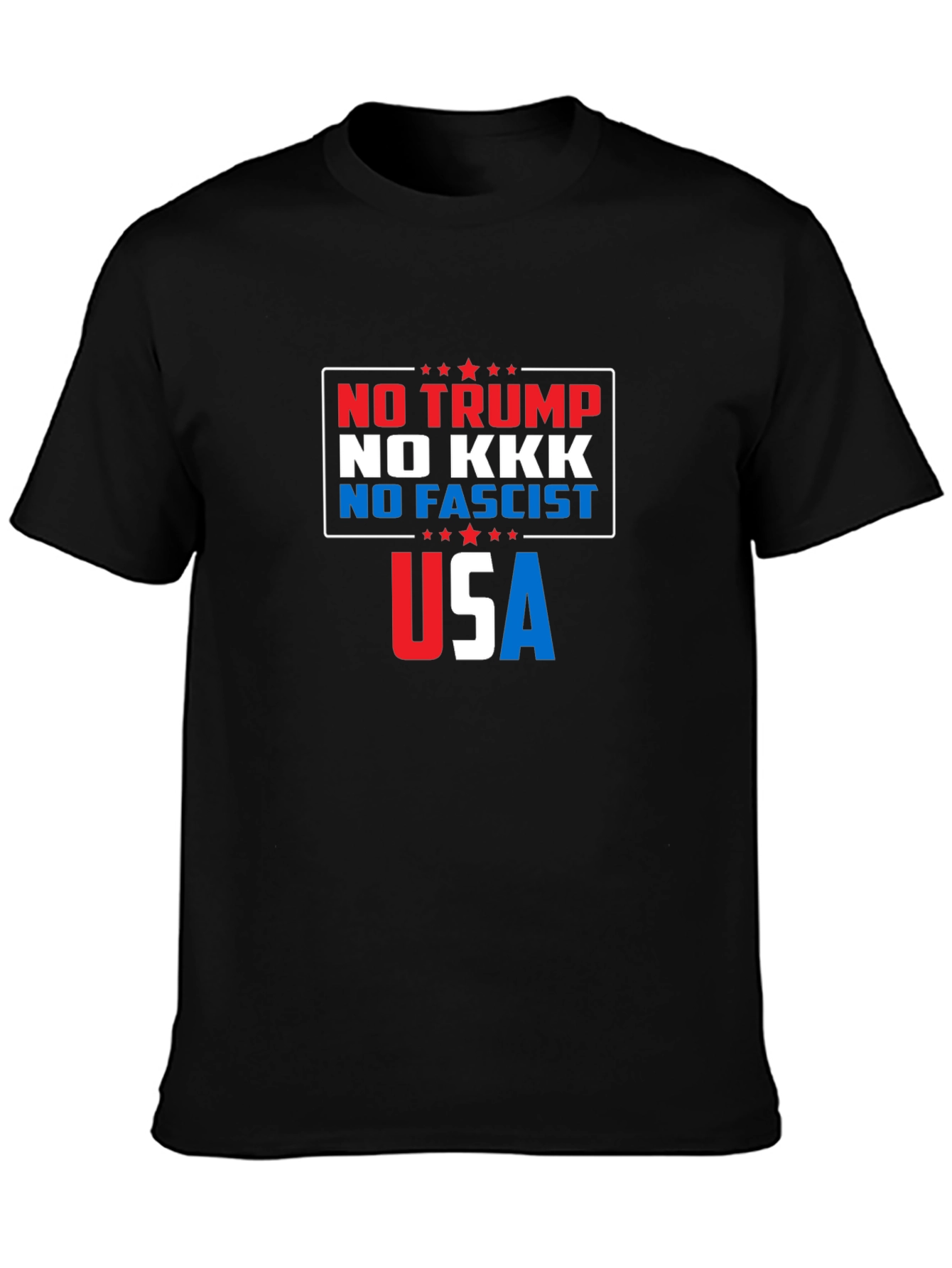 No Trump No KKK No Fascist USA T-Shirt