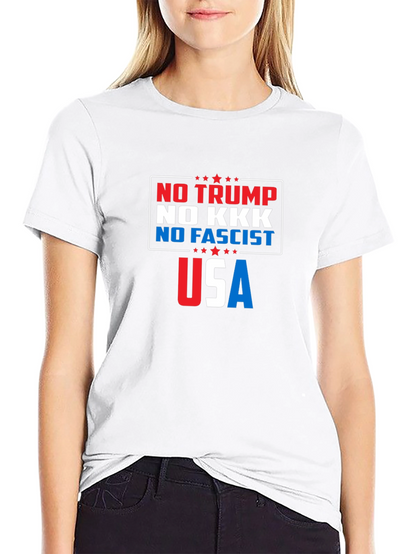 No Trump No KKK No Fascist USA T-Shirt
