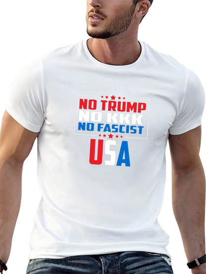 No Trump No KKK No Fascist USA T-Shirt