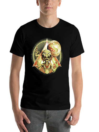 Alien Graphic T-Shirt - Space Invasion Design