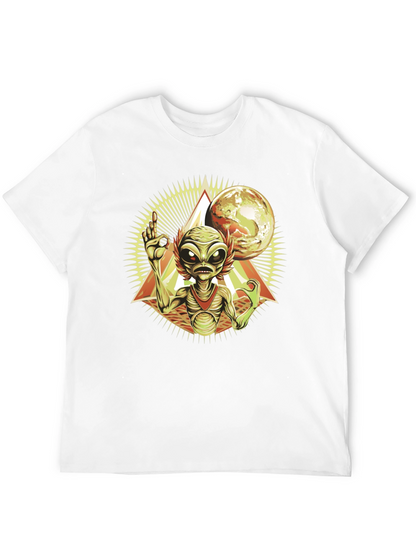 Alien Graphic T-Shirt - Space Invasion Design