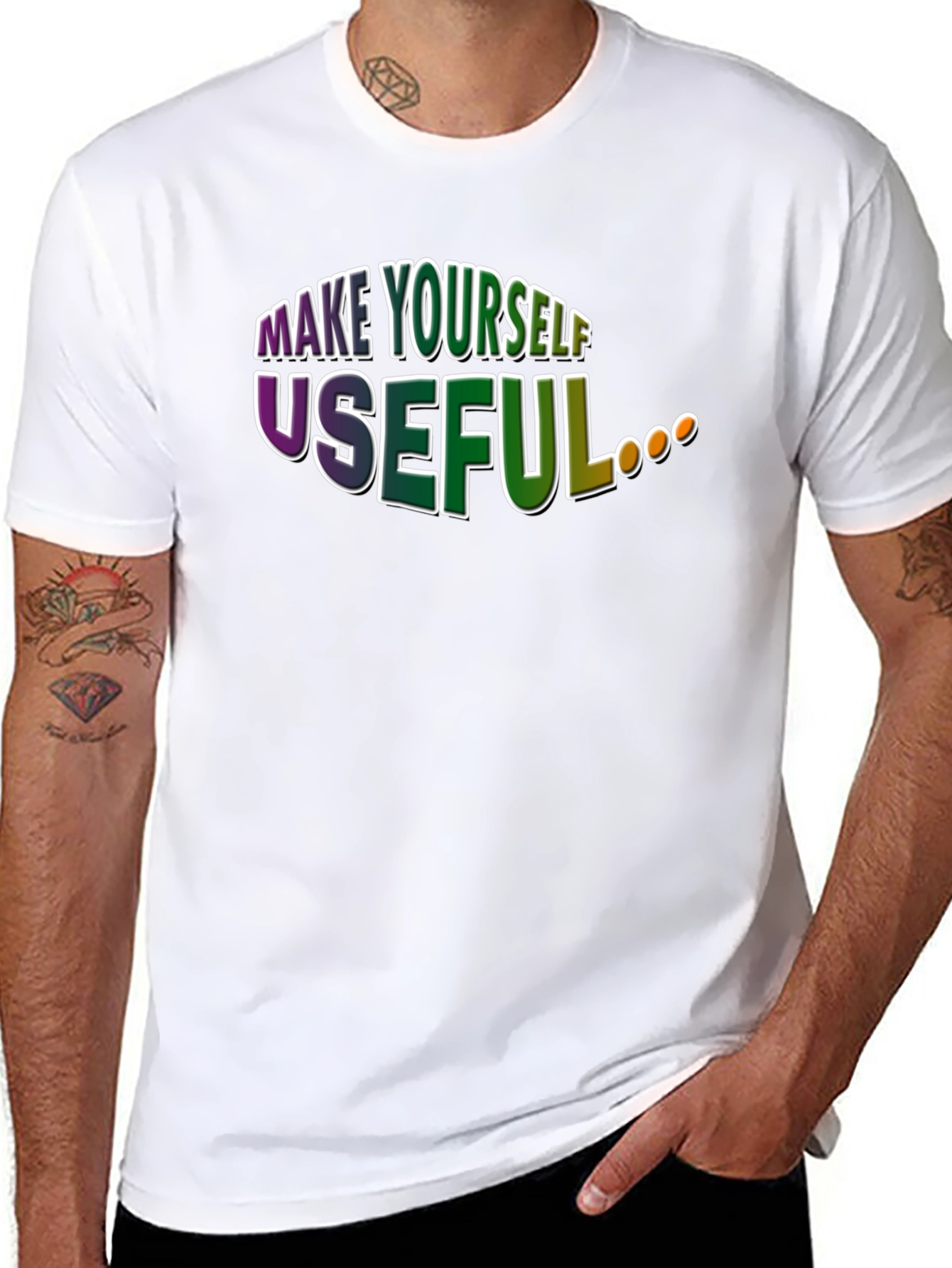 Make Yourself Useful Graphic T-Shirt