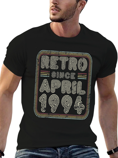 Retro Since April 1994 Birthday T-Shirt