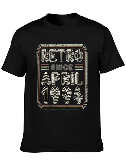 Retro Since April 1994 Birthday T-Shirt
