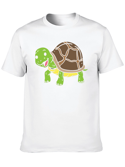 Cute Turtle Graphic T-Shirt