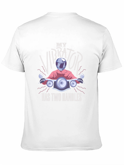 Funny Motorcycle Vibrator T-Shirt