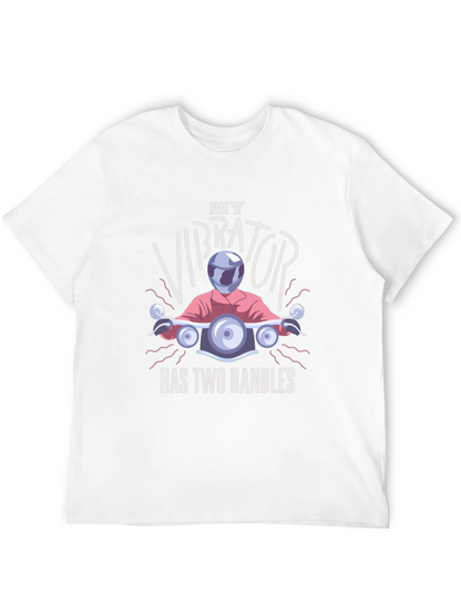 Funny Motorcycle Vibrator T-Shirt