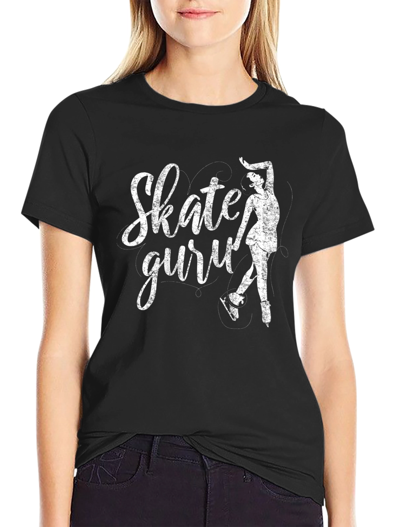 Skate Guru Black Graphic Tee