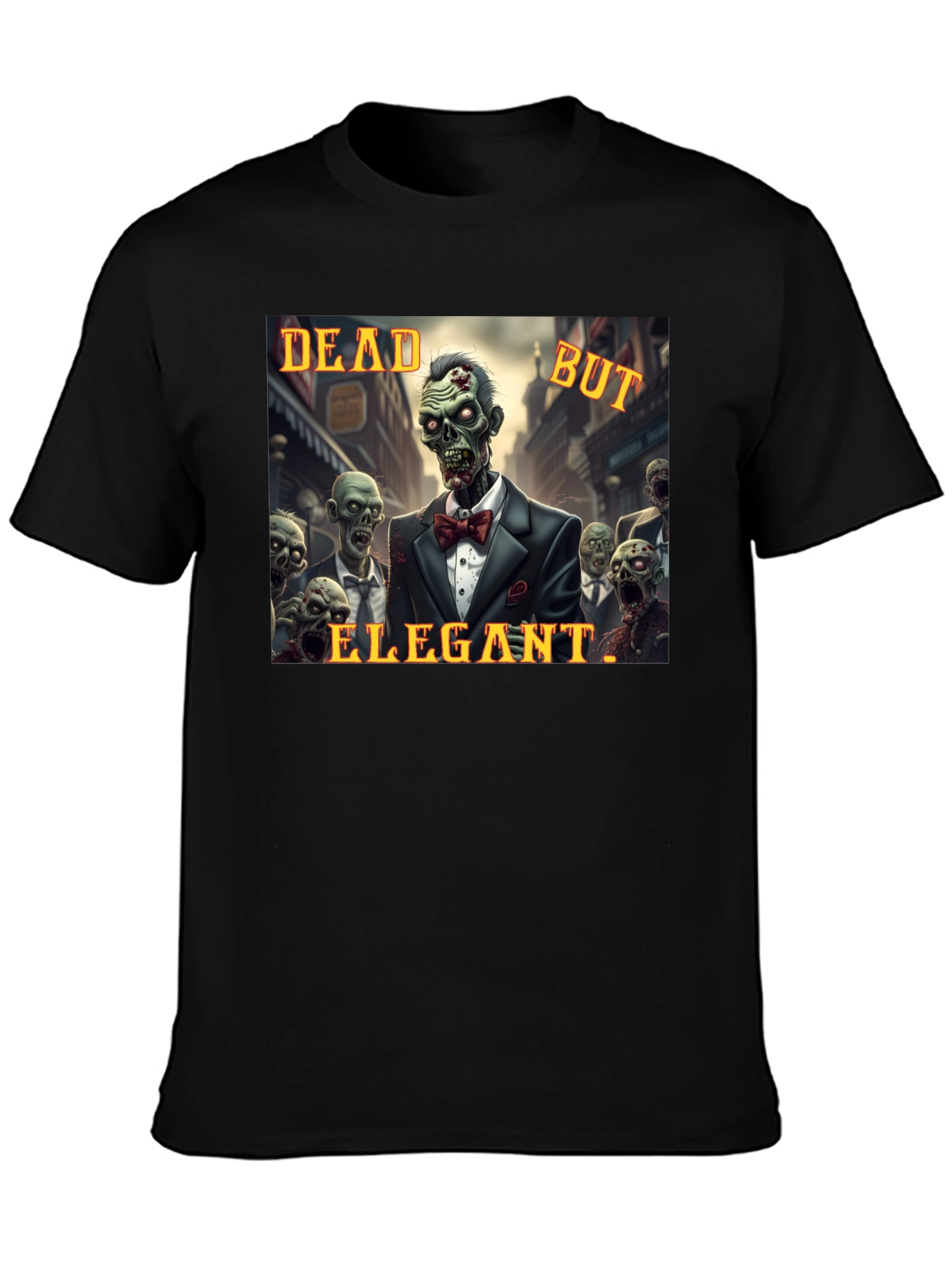 Dead But Elegant Zombie T-Shirt