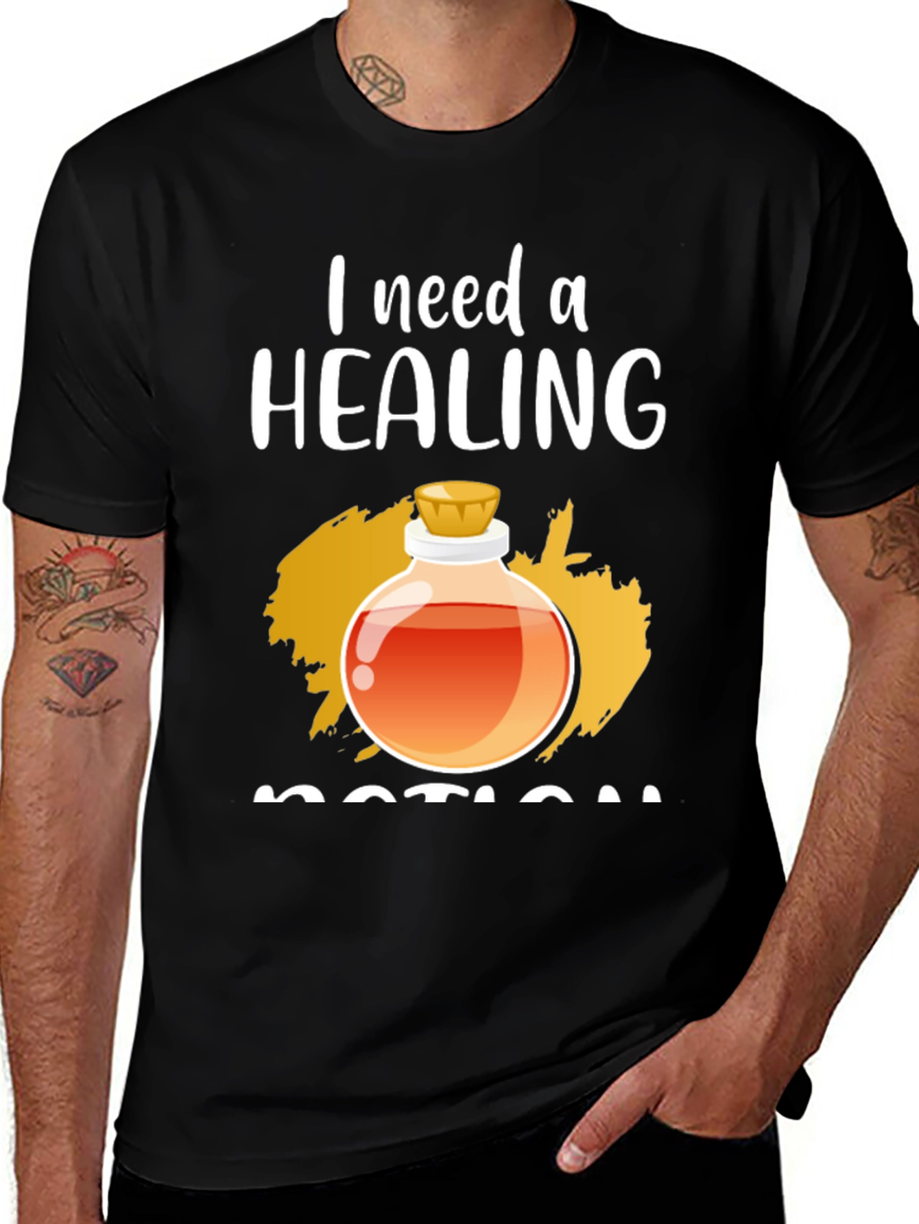 I Need A Healing Potion Graphic T-Shirt