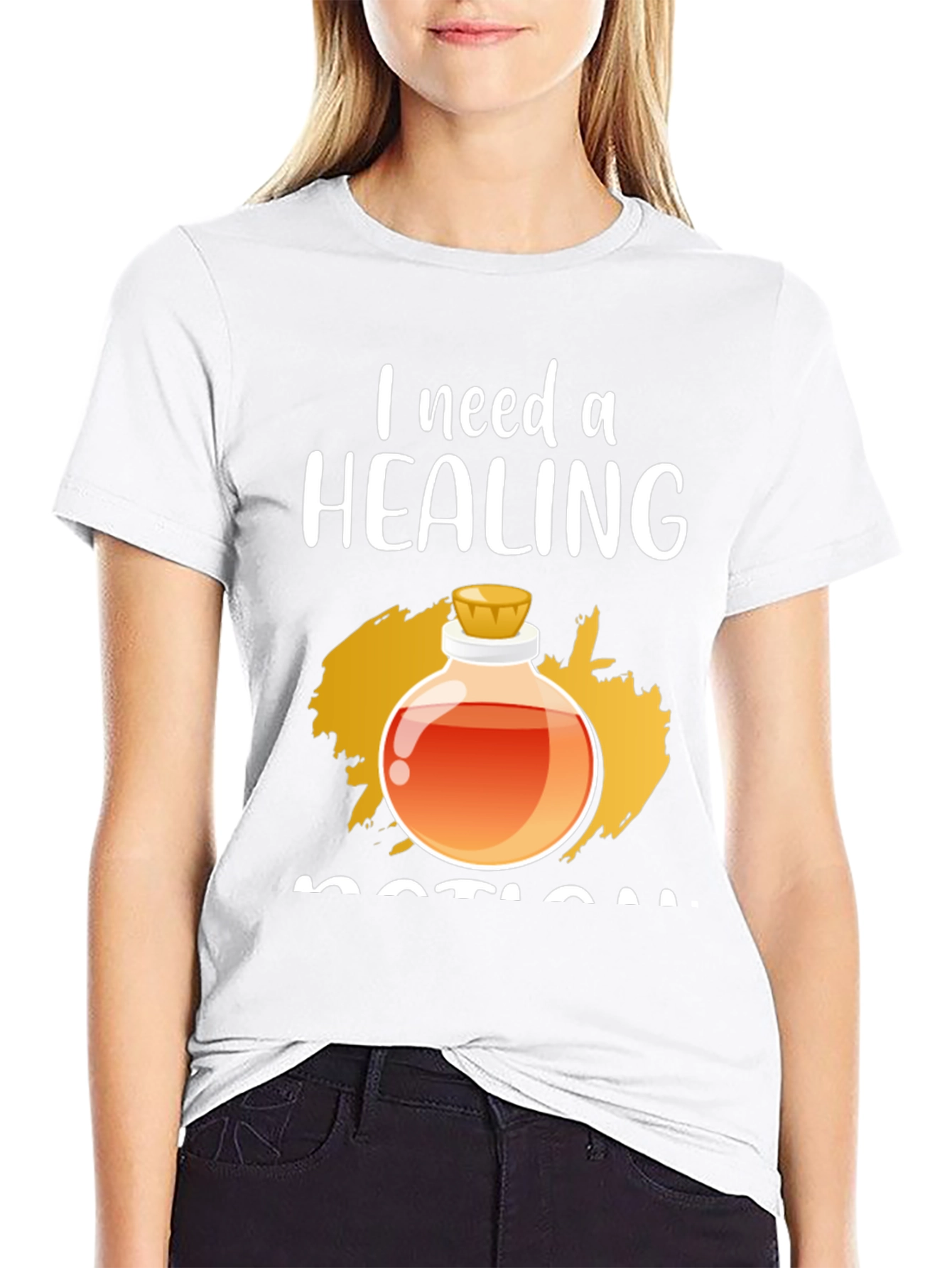I Need A Healing Potion Graphic T-Shirt