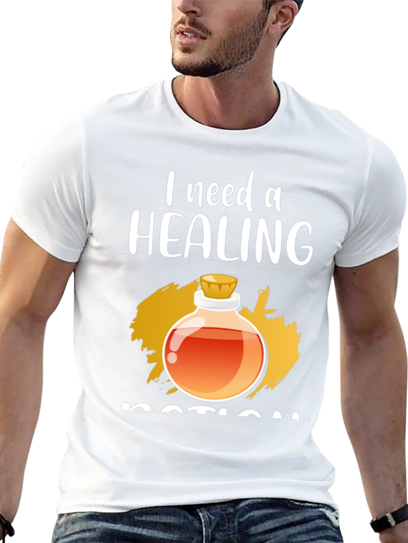 I Need A Healing Potion Graphic T-Shirt