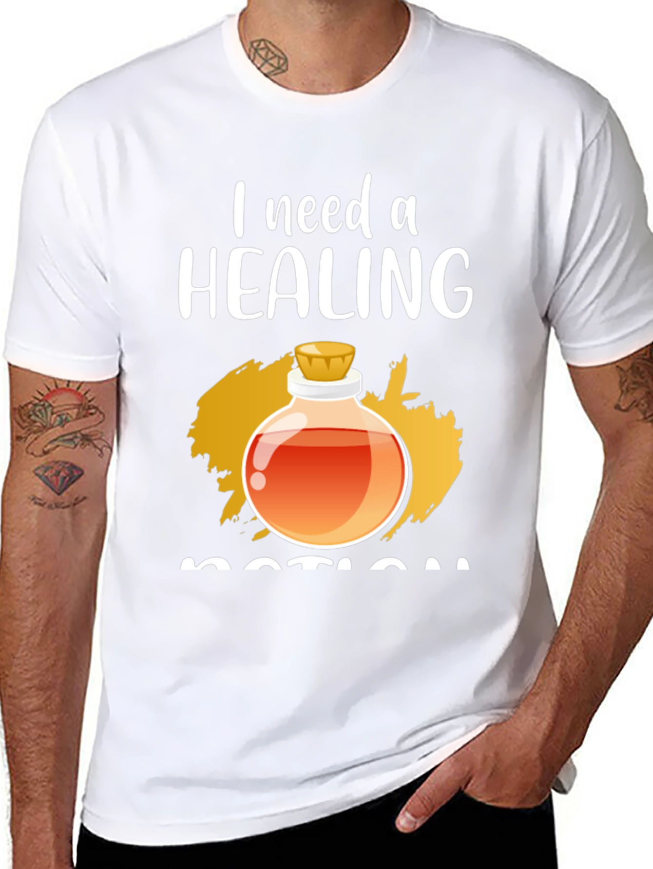 I Need A Healing Potion Graphic T-Shirt