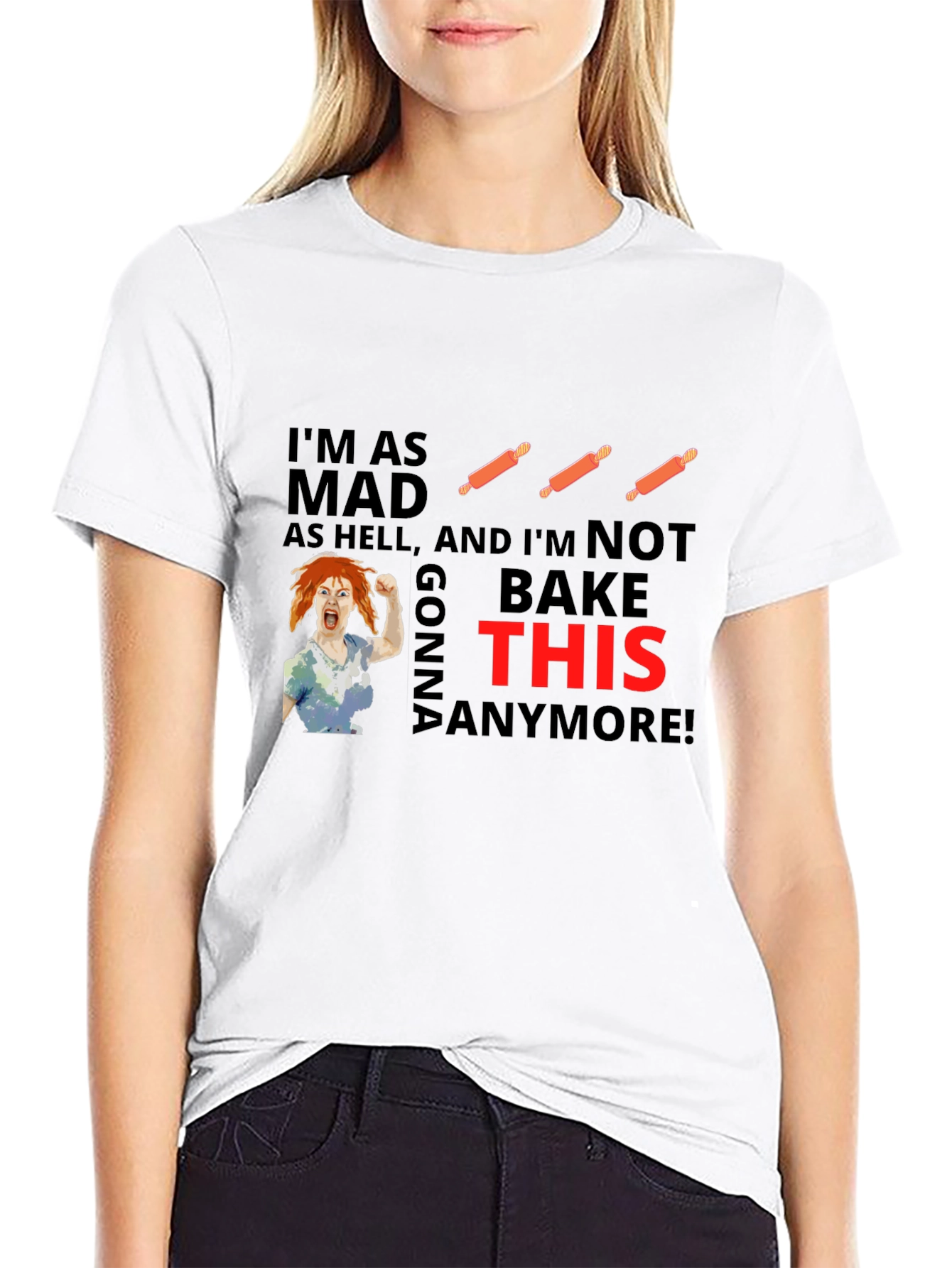 Mad Baker T-Shirt - Funny Baking Tee