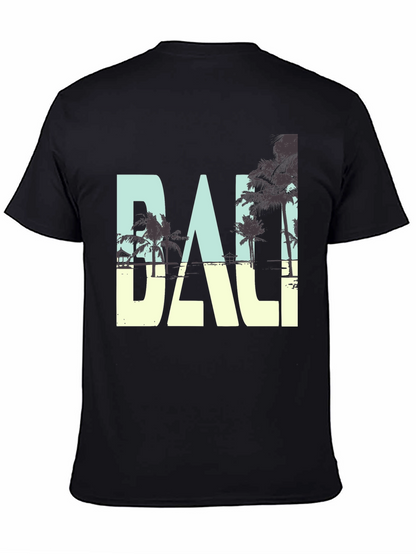 Bali Graphic Print Crew Neck T-Shirt