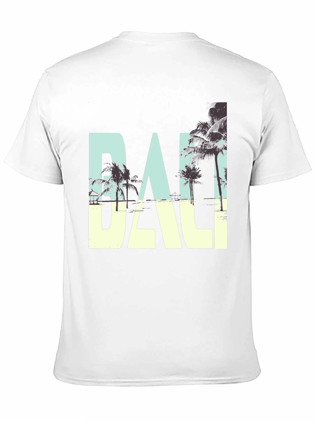 Bali Graphic Print Crew Neck T-Shirt
