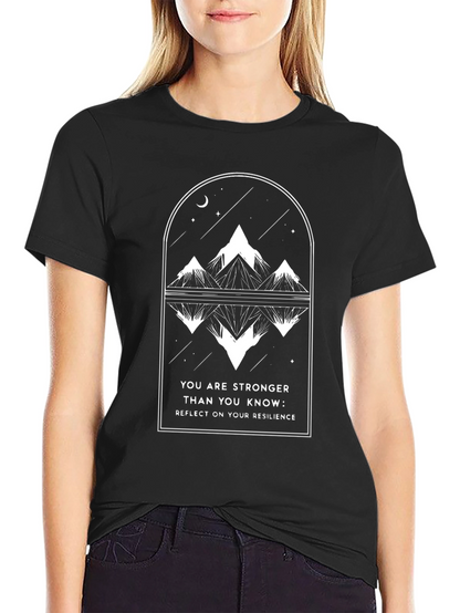 Resilience Reflection Graphic Tee - Comfort & Style