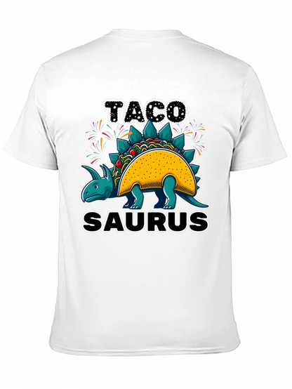 Taco-Saurus Black T-Shirt