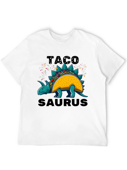 Taco-Saurus Black T-Shirt