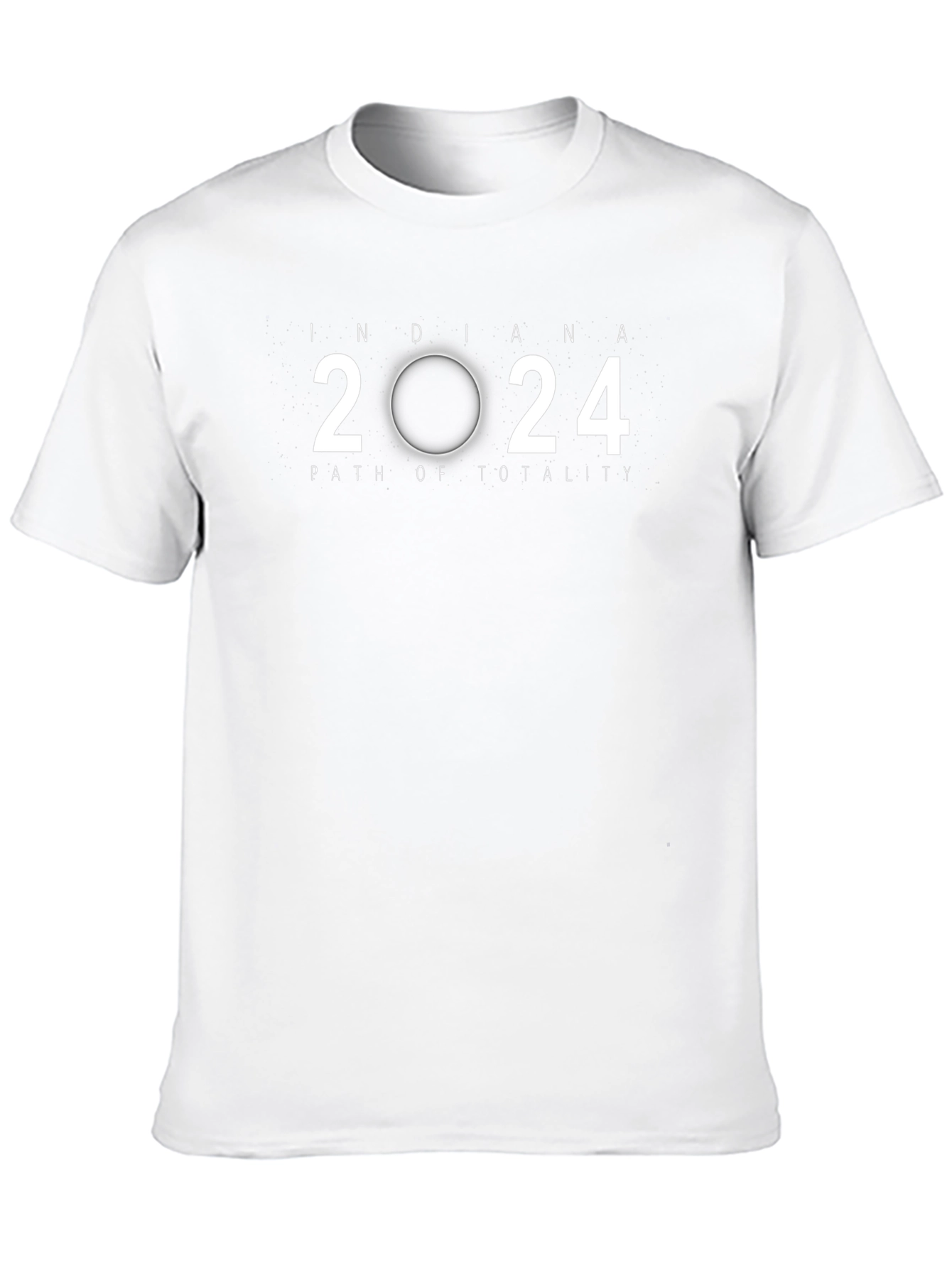 Indiana 2024 Path of Totality Eclipse T-Shirt
