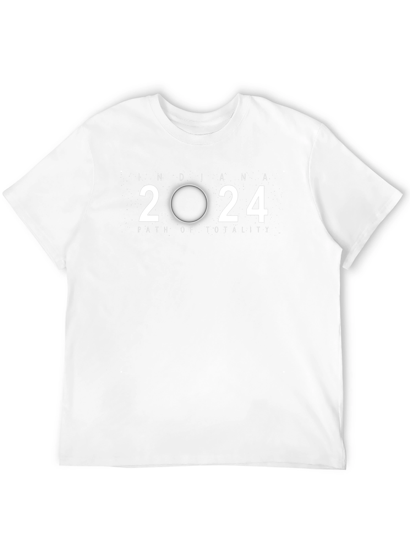 Indiana 2024 Path of Totality Eclipse T-Shirt